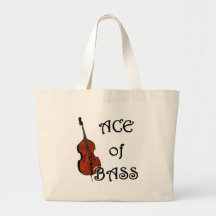Ace of Bass Canvas Bags