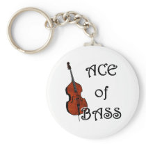 Ace of Bass Key Chain