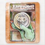 Ace of Coins Mouse Pads