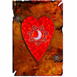 ace of hearts playing card photo cutout