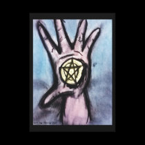 Ace of Pentacles canvas prints