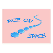 Ace of Space Frisbee Business Card