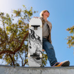 Ace of spade skateboard deck