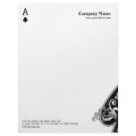 Ace of Spades business letterhead