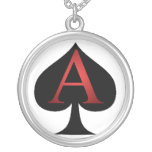 Ace Of Spades Playing Cards Pendants
