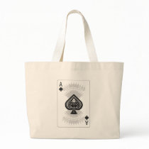 Ace of Spades Poker Card: Bags