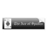 Ace of Spades Poker Card: