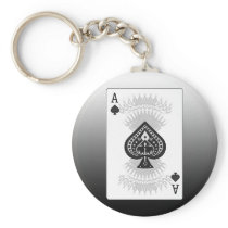 Ace of Spades Poker Card: