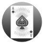 Ace of Spades Poker Card: