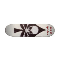 ace of spades skate deck