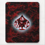 Ace of spades skull Mousepad