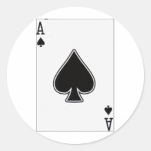 ace of spades sticker
