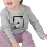 ace of spades with frame icon t shirts