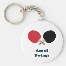 Ace of Swings Ping Pong Keychains