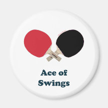 Ace of Swings Ping Pong Magnets