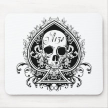 Ace Skull Mouse Pads