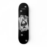Aces and Skull Skateboard by SJG