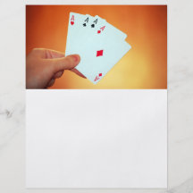 Aces-in-hand1892 CARDS ACES POKER GAMBLING GAMES P Full Color Flyer