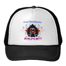 Aces Mechanics Mesh Hat