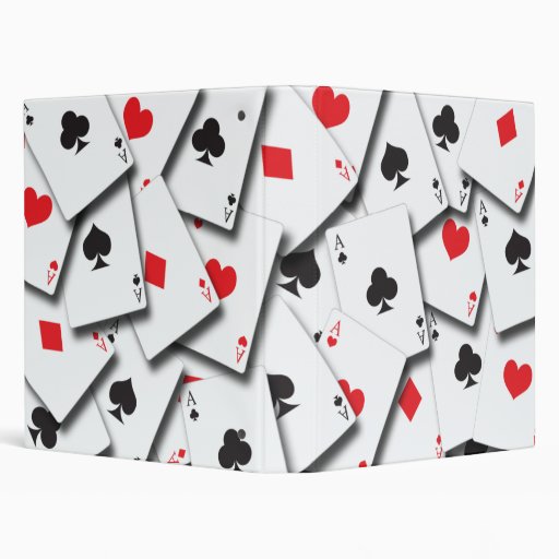 ACES PLAYING CARDS BINDERS