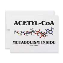 Acetyl-CoA Metabolism Inside (Chemical Molecule)