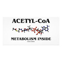 Acetyl-CoA Metabolism Inside (Chemical Molecule)