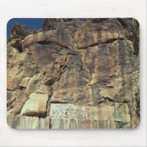 Achaemenid rock relief of King Darius I mousepads