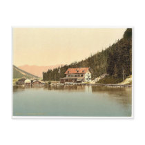 Achensee, Seepitz, Tyrol, Austro-Hungary rare Phot Postcard