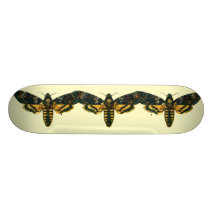 Acherontia atropos custom skate board