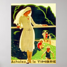 Achetez Le Timbre ~ Vintage French World War 1. Poster