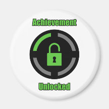 Achievement Unlocked Fridge Magnet