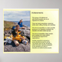 AChievements - working together Print