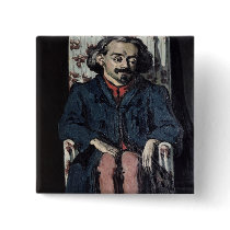 Achille Emperaire  c.1868 Pinback Button