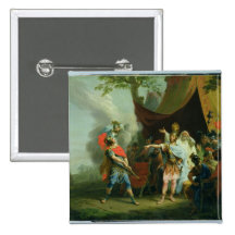 Achilles has a dispute with Agamemnon, 1776 Button