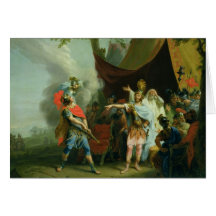 Achilles has a dispute with Agamemnon, 1776 Cards