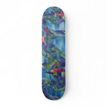 Acid grind skateboard deck