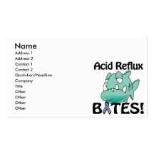 Acid Reflux BITES Business Cards