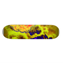 Acid Sky and Treetop by KLM Skate Board