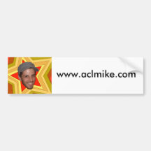 ACL Mike Star Bumper Sticker