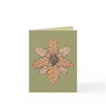 Acorn Manor Note Card