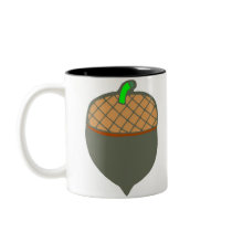 Acorn Sketch Coffee Mug
