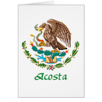 Acosta Mexican National Seal cards