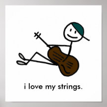 Acoustic Boy Print