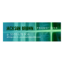 Acoustic Green Small Business card