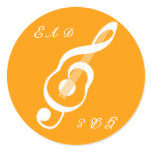 acoustic guitar2B Sticker