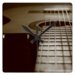 Acoustic Guitar Clocks