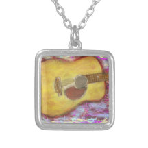 Acoustic Guitar Colours Custom Jewelry