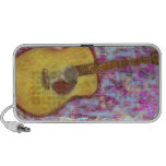 Acoustic Guitar Colours Laptop Speakers