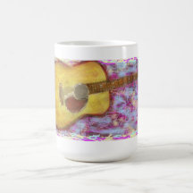 Acoustic Guitar Colours Mugs