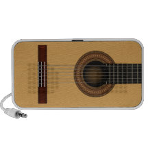 Acoustic Guitar Doodle iPhone Speakers